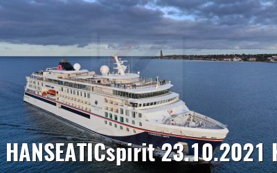 HANSEATICspirit 23.10.2021 Kieler Förde