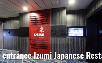 entrance Izumi Japanese Restaurant Harmony of the Seas
