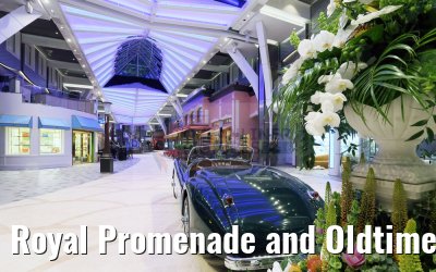 Royal Promenade and Oldtimer Harmony of the Seas