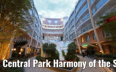 Central Park Harmony of the Seas evening impressions