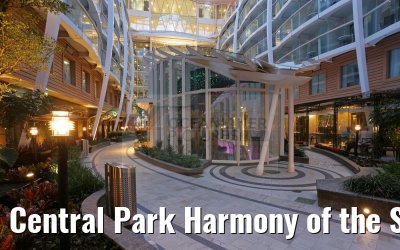 Central Park Harmony of the Seas evening impressions
