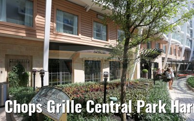 Chops Grille Central Park Harmony of the Seas outside view