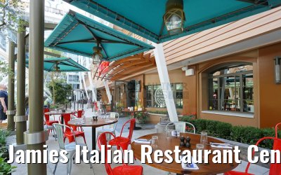 Jamies Italian Restaurant Central Park Harmony of the Seas outside view