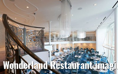 Wonderland Restaurant imaginative cuisine Harmony of the Seas