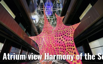Atrium view Harmony of the Seas Deck 12