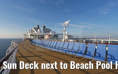 Sun Deck next to Beach Pool Harmony of the Seas