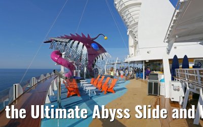 the Ultimate Abyss Slide and Wipe Out Bar Harmony of the Seas
