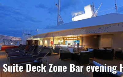 Suite Deck Zone Bar evening Harmony of the Seas