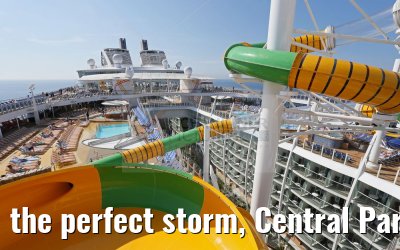 the perfect storm, Central Park view Harmony of the Seas
