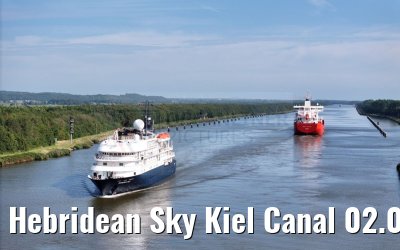Hebridean Sky Kiel Canal 02.09.2024