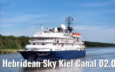 Hebridean Sky Kiel Canal 02.09.2024
