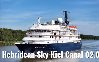 Hebridean Sky Kiel Canal 02.09.2024