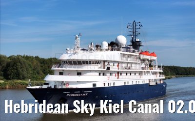 Hebridean Sky Kiel Canal 02.09.2024