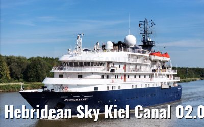 Hebridean Sky Kiel Canal 02.09.2024