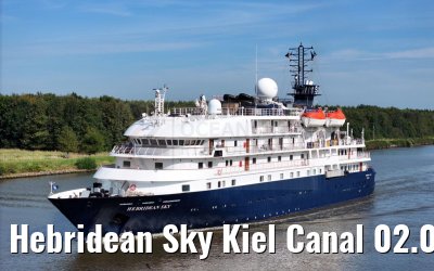 Hebridean Sky Kiel Canal 02.09.2024