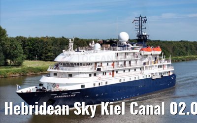 Hebridean Sky Kiel Canal 02.09.2024
