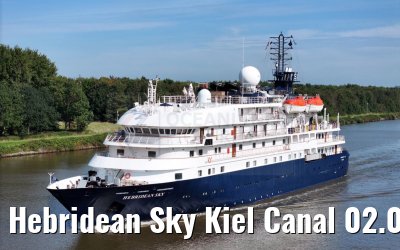 Hebridean Sky Kiel Canal 02.09.2024
