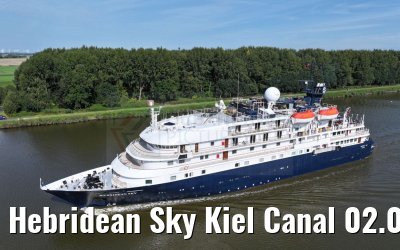Hebridean Sky Kiel Canal 02.09.2024