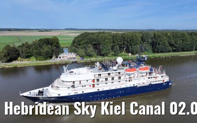 Hebridean Sky Kiel Canal 02.09.2024