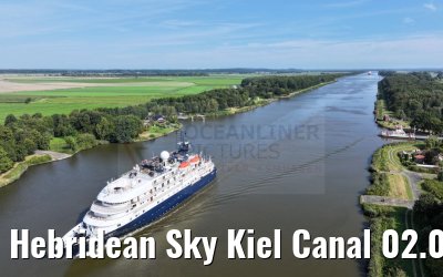 Hebridean Sky Kiel Canal 02.09.2024