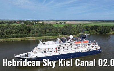 Hebridean Sky Kiel Canal 02.09.2024