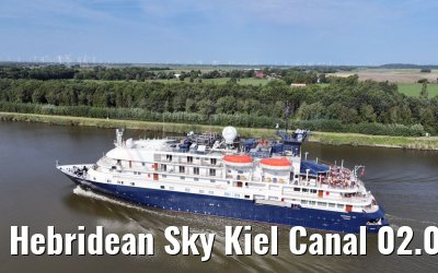 Hebridean Sky Kiel Canal 02.09.2024