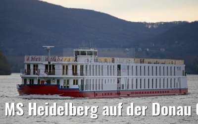 MS Heidelberg auf der Donau 01.04.2015