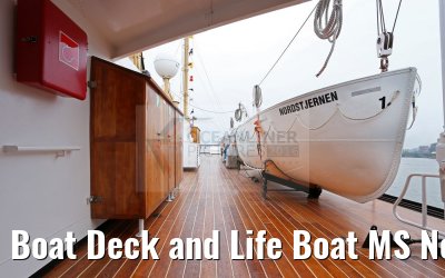 Boat Deck and Life Boat MS Nordstjernen