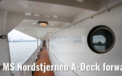 MS Nordstjernen A-Deck forward view outside