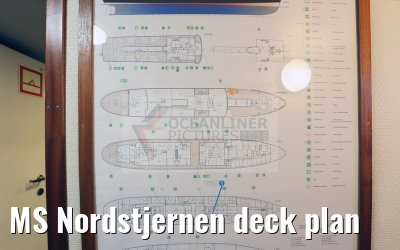 MS Nordstjernen deck plan
