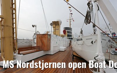 MS Nordstjernen open Boat Deck and Life Boats