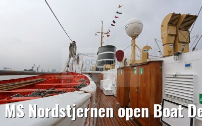 MS Nordstjernen open Boat Deck and Life Boats