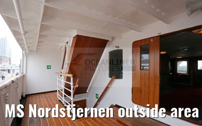 MS Nordstjernen outside area Promenade Deck