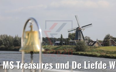 MS Treasures und De Liefde Windmühle Streefkerk 13.09.2020