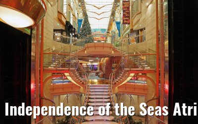 Independence of the Seas Atrium view, Deck 04