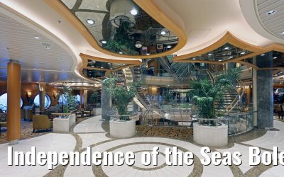 Independence of the Seas Boleros Lounge and Atrium