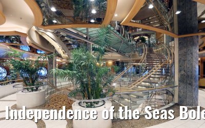 Independence of the Seas Boleros Lounge and Atrium