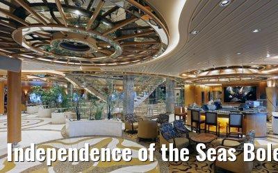 Independence of the Seas Boleros Lounge and Atrium