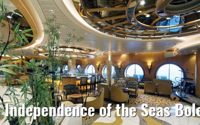 Independence of the Seas Boleros Lounge and Atrium
