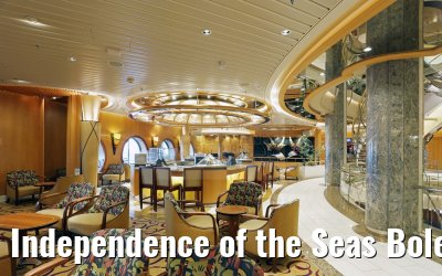 Independence of the Seas Boleros Lounge and Atrium