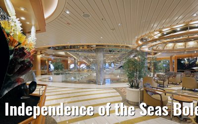 Independence of the Seas Boleros Lounge and Atrium