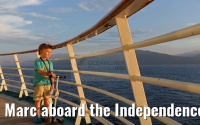 Marc aboard the Independence of the Seas 02.12.2015