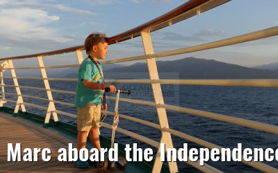 Marc aboard the Independence of the Seas 02.12.2015