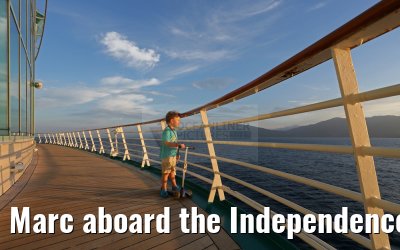 Marc aboard the Independence of the Seas 02.12.2015