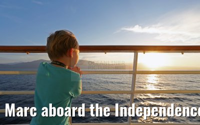 Marc aboard the Independence of the Seas 02.12.2015