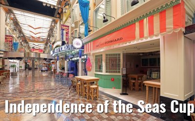 Independence of the Seas Cupcake Cupboard Royal Promenade