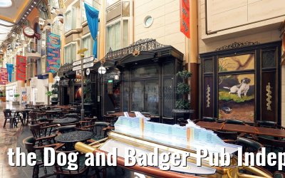 the Dog and Badger Pub Independence of the Seas