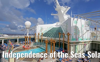 Independence of the Seas Solarium Pool