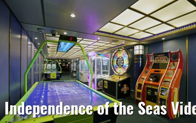 Independence of the Seas Video Arcade