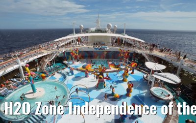 H2O Zone Independence of the Seas view from Olive or Twist 